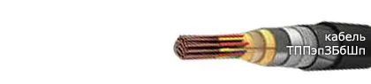 Кабель ТППэпЗБбШп 5х2х0,52-200